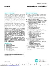 MAX3107ETG/V+T datasheet pdf MAXIM - Dallas Semiconductor