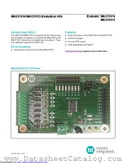 MAX31915EVKIT# datasheet pdf MAXIM - Dallas Semiconductor