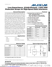 MAX3204EEBT+T datasheet pdf MAXIM - Dallas Semiconductor