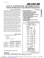 MAX3212CAI+ datasheet pdf MAXIM - Dallas Semiconductor