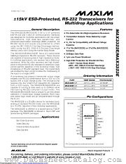 MAX3323EEPE datasheet pdf MAXIM - Dallas Semiconductor