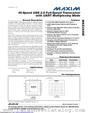 MAX3349EEBE+T datasheet pdf MAXIM - Dallas Semiconductor