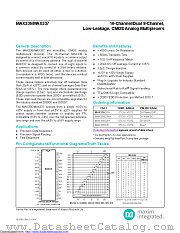 MAX336EUI+T datasheet pdf MAXIM - Dallas Semiconductor