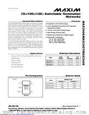 MAX3408EUK+ datasheet pdf MAXIM - Dallas Semiconductor