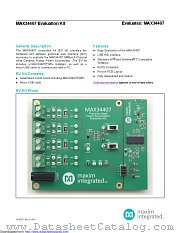 MAX34407EVKIT# datasheet pdf MAXIM - Dallas Semiconductor