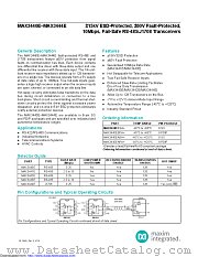 MAX3443EASA+T datasheet pdf MAXIM - Dallas Semiconductor