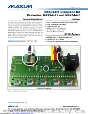 MAX34441EVKIT datasheet pdf MAXIM - Dallas Semiconductor