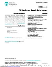 MAX34446 datasheet pdf MAXIM - Dallas Semiconductor
