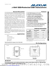 MAX3451EEUD+ datasheet pdf MAXIM - Dallas Semiconductor