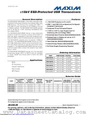 MAX3456EEUD+T datasheet pdf MAXIM - Dallas Semiconductor