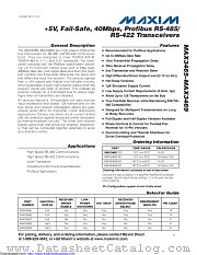 MAX3467ESA+T datasheet pdf MAXIM - Dallas Semiconductor