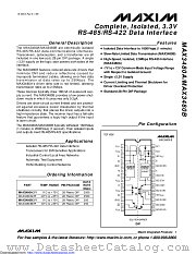 MAX3480AEPI+ datasheet pdf MAXIM - Dallas Semiconductor