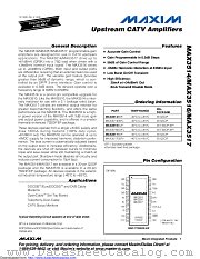 MAX3516EUP+T datasheet pdf MAXIM - Dallas Semiconductor