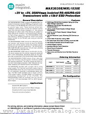 MAX3535ECWI+ datasheet pdf MAXIM - Dallas Semiconductor
