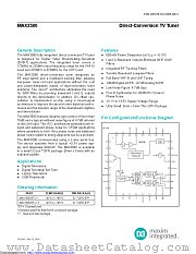 MAX3580ETJ+ datasheet pdf MAXIM - Dallas Semiconductor
