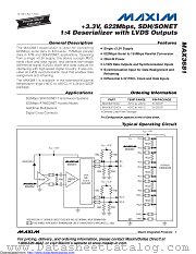 MAX3681EAG+T datasheet pdf MAXIM - Dallas Semiconductor