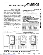 MAX385ESE+T datasheet pdf MAXIM - Dallas Semiconductor