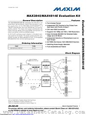 MAX4814EEVKIT datasheet pdf MAXIM - Dallas Semiconductor