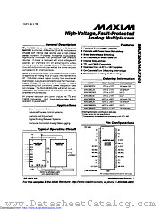 MAX388CPN+ datasheet pdf MAXIM - Dallas Semiconductor