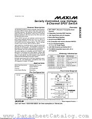 MAX395C/D+ datasheet pdf MAXIM - Dallas Semiconductor