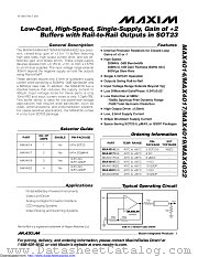 MAX4019ESD+T datasheet pdf MAXIM - Dallas Semiconductor
