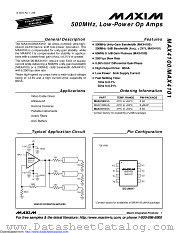 MAX4100EVKIT-SO datasheet pdf MAXIM - Dallas Semiconductor
