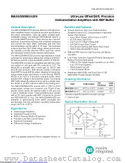 MAX4208 datasheet pdf MAXIM - Dallas Semiconductor