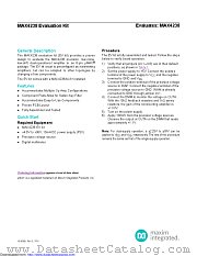 MAX4238EVKIT datasheet pdf MAXIM - Dallas Semiconductor