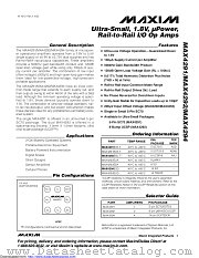 MAX4292EUA-T datasheet pdf MAXIM - Dallas Semiconductor
