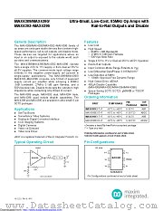 MAX4395EUD+ datasheet pdf MAXIM - Dallas Semiconductor
