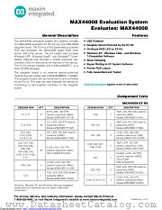 MAX44008EVSYS datasheet pdf MAXIM - Dallas Semiconductor