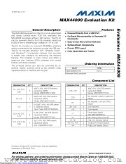 MAX44009EVKIT# datasheet pdf MAXIM - Dallas Semiconductor