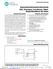 MAX44248ASA+ datasheet pdf MAXIM - Dallas Semiconductor