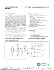 MAX44250AUK+ datasheet pdf MAXIM - Dallas Semiconductor