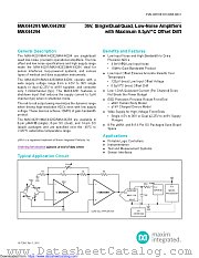 MAX44292ASA+T datasheet pdf MAXIM - Dallas Semiconductor