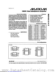 MAX454MJD/883B datasheet pdf MAXIM - Dallas Semiconductor