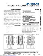 MAX4522EGE-T datasheet pdf MAXIM - Dallas Semiconductor