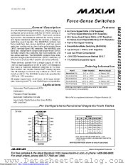 MAX4556ESE+T datasheet pdf MAXIM - Dallas Semiconductor