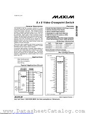 MAX456CQH-D datasheet pdf MAXIM - Dallas Semiconductor