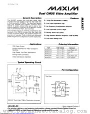 MAX457CPA+ datasheet pdf MAXIM - Dallas Semiconductor