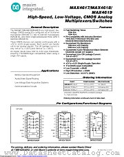 MAX4617ESE-T datasheet pdf MAXIM - Dallas Semiconductor