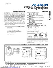 MAX4674ESE+T datasheet pdf MAXIM - Dallas Semiconductor