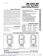 MAX4690CWE+ datasheet pdf MAXIM - Dallas Semiconductor