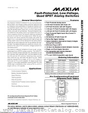 MAX4711CSE+ datasheet pdf MAXIM - Dallas Semiconductor