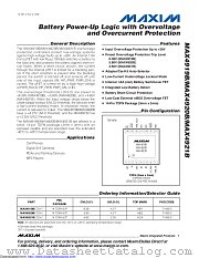 MAX4920BETD+ datasheet pdf MAXIM - Dallas Semiconductor