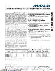 MAX4937CTN+T datasheet pdf MAXIM - Dallas Semiconductor