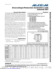 MAX4944 datasheet pdf MAXIM - Dallas Semiconductor