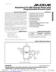 MAX5008CUB datasheet pdf MAXIM - Dallas Semiconductor