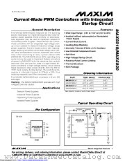 MAX5020ESA-T datasheet pdf MAXIM - Dallas Semiconductor