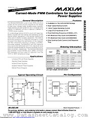 MAX5022EPA+ datasheet pdf MAXIM - Dallas Semiconductor